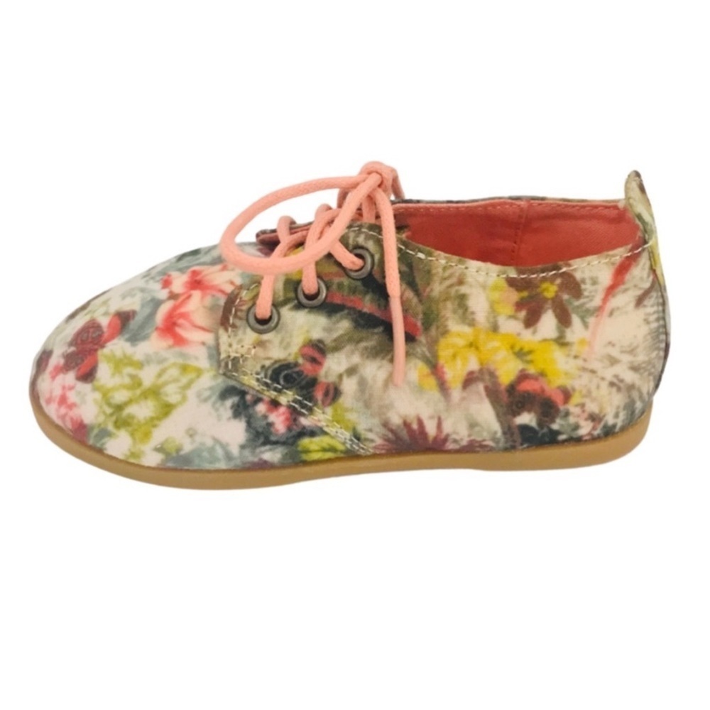BABY ZARA • Floral Derby Met Bluchers Walkers Shoes - Picture 9 of 11